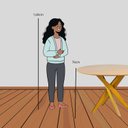 Ver imagem 4 de Mesa de Jantar Redonda Madeira Maciça 6 Lugares 130cm Lisboa