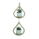 Ver imagem 3 de Suporte de Plantas Pingo D'agua Duplo Pequeno Pinus