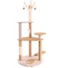 Árvore de Gatos Arranhador Brinquedo Torre Cama Toca Grande 115cm - 1