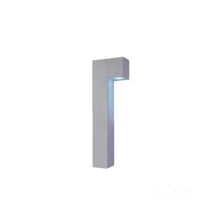 Poste de alumínio para 1 lâmpada GU10 tubo articulável 50cm branco Ideal