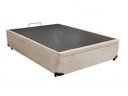 Ver imagem 2 de Base Box Baú Casal em Suede Bege com Pistão a Gás - 138x188