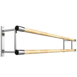 Barra Ballet Duplo Parede - 1