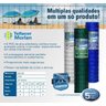 Tela Multiuso Revestida Pvc Tellacor 2,0x25m Morlan - Branca - 2