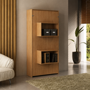 Ver imagem 4 de Cama de Solteiro Articulada com Nichos 193x97,2cm CM8015 Amêndoa - Tecno Mobili