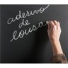 Adesivo Lousa Quadro Negro, Preto Fosco, 2 X 1 M + 4 Giz - 4