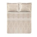 Ver imagem 2 de Enxovais Cama Adulto Casal Padrao Lençol Duplo Karsten -Percal 180 Fios Oxford