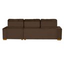 Ver imagem 5 de Sofá Modular 6 Lugares 3.05M Retrátil E Reclinável Marrom