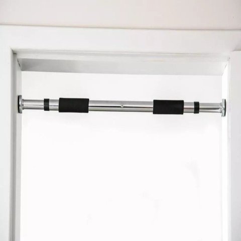 Barra Flexao Abdominal para Porta Fixa Ajustavel Treino Academia em Casa Fitness Exercicios Multifun