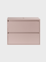 Ver imagem 4 de Gabinete para Banheiro 80cm MDF Rosa Dubai - On Móveis