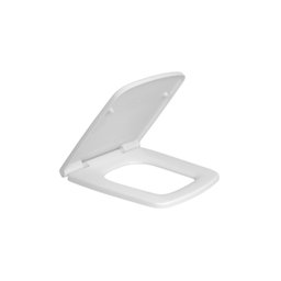 Assento Plástico Slow Close e Easy Clean para Bacias Clean Branco Ap.465.17 - 2