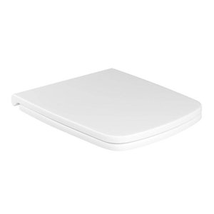 Assento Plástico Slow Close e Easy Clean para Bacias Clean Branco Ap.465.17