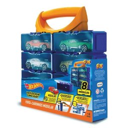 Maleta Porta Carrinhos Hot Wheels Porta Carrinho Mod. Fun - 3