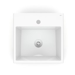 Cuba Semiencaixe 410x410 com Mesa Loft Q2 Branco Incepa - 4