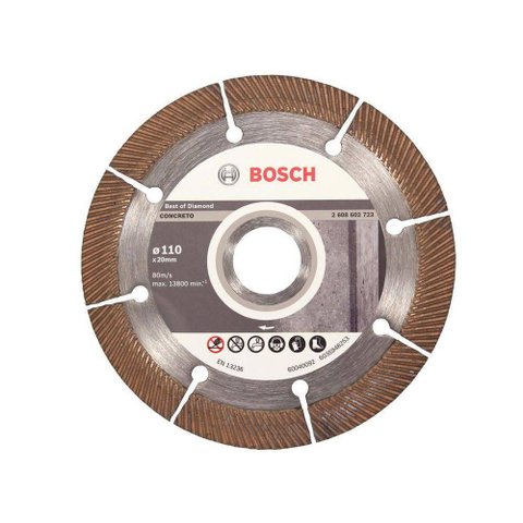 Disco Diamantado Cpp Segm Turb Concr 2608602723 Bosch