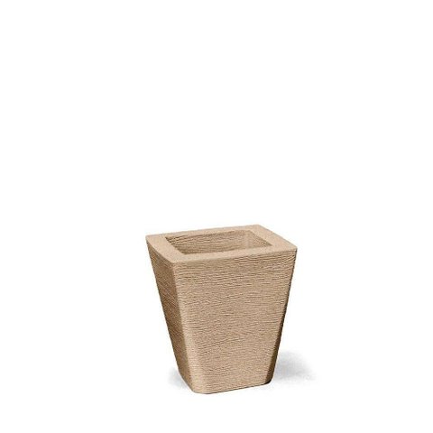 Vaso Plástico Grafiato Trapezio 35 Areia Nutriplan