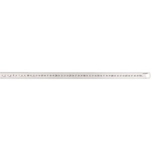 Escala de aço inox 600mm - Vonder
