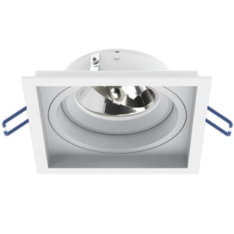 Embutido Quadrado Micro Borda Ar70 Il4703gz Branco - Interlight Il4703-gz-bm