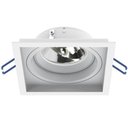 Ver imagem 1 de Embutido Quadrado Micro Borda Ar70 Il4703gz Branco - Interlight Il4703-gz-bm