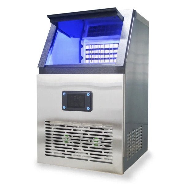 Máquina de Gelo Thermo Ice TH30 - 30kg/dia - 220V - Thermomatic – Timer - Inox – Gelo em cubo  - 1