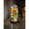 Luminária Girassóis Encantados A Bela E A Fera Grande Amor Lindo Boutique LUMI G GIR TRIPLO - 3
