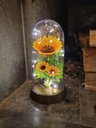 Ver imagem 3 de Luminária Girassóis Encantados a Bela e a Fera Grande Amor Lindo Boutique Lumi G Gir Triplo