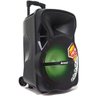 Caixa Som Amplificada Portátil Bluetooth 290W Rms Mp3 Fm USB SD Aux LED Bateria Amvox Aca 292 - 4