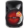 Caixa Som Amplificada Portátil Bluetooth 290W Rms Mp3 Fm USB SD Aux LED Bateria Amvox Aca 292 - 2