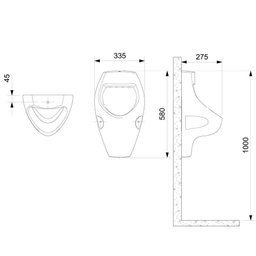 Mictorio Celite Eco C/sifao Branco - 2 Mictorio Celite Eco C/sifao Branco - 2