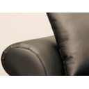 Ver imagem 2 de Sofá de 2 Lugares Revestimento Couro Sintético Preto