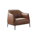 Ver imagem 5 de Poltrona Archibald Couro Legitimo Alto Padrão:457