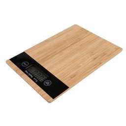 Balança Digital Cozinha Madeira Bambo 5kg Unyhome Bc180701 - 1