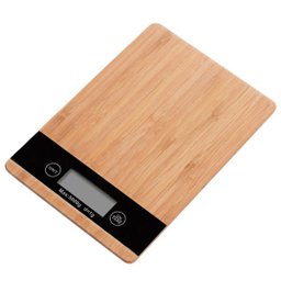 Balança Digital Cozinha Madeira Bambo 5kg Unyhome Bc180701 - 9