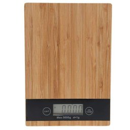 Balança Digital Cozinha Madeira Bambo 5kg Unyhome Bc180701 - 7
