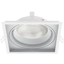 Ver imagem 1 de Embutido Quadrado Micro Borda Par30 Il4729 Branco - Interlight 36182