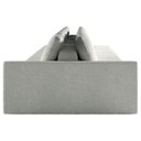 Ver imagem 5 de Sofá Ilha Modulado Milos 432cm Puff Lateral Bouclê Cinza G33 - Gran Belo