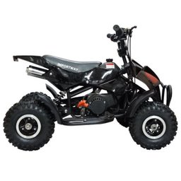 Mini Quadriciclo Infantil Gasolina Atv 49cc 2t Cross Trilha Off Road Importway Wvatv-002p Preto - 3