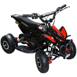 Mini Quadriciclo Infantil Gasolina Atv 49cc 2t Cross Trilha Off Road Importway Wvatv-002p Preto - 2
