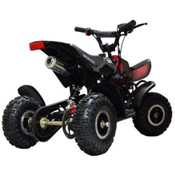Mini Quadriciclo Infantil Gasolina Atv 49cc 2t Cross Trilha Off Road Importway Wvatv-002p Preto - 4