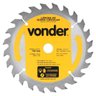 Serra Circular Vonder 185mm para Madeira 24 dentes - 1