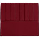 Ver imagem 6 de Cabeceira Casal 140cm Allia Suede Vinho Rm Vinho