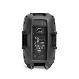 Caixa Amplificadora Bluetooth 500W Fm + Microfone sem Fio Mu - 3