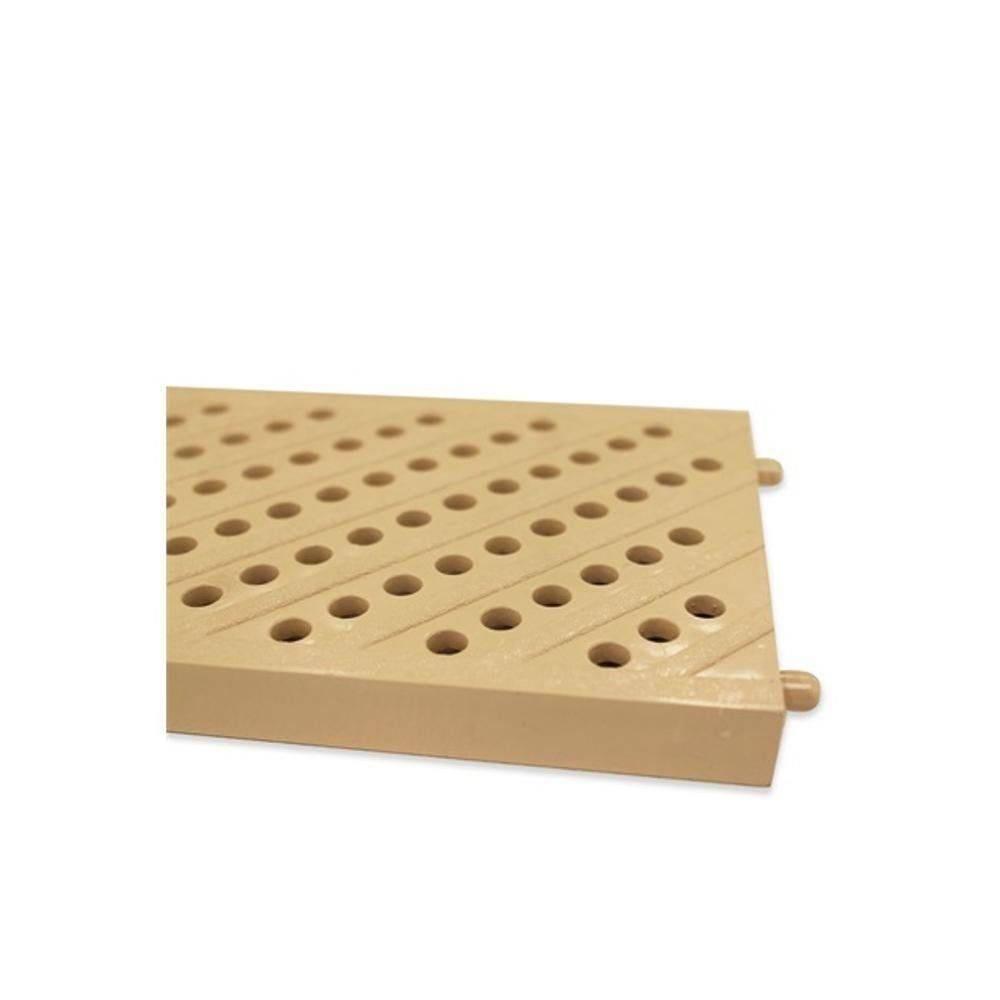 Grelha para Calha de Piso Dn 130 13x50cm Areia - 3