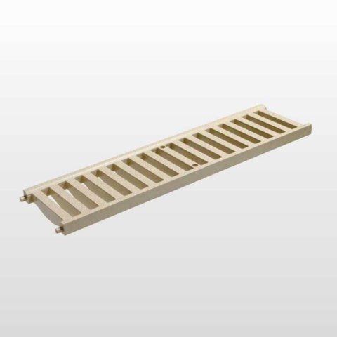 Grelha Tigre Piso Areia 13 x 50cm Areia