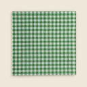 Ver imagem 1 de Guardanapo Importado Vichy Papel Verde 33x33 - A\casa