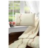 Jogo de Cama Queen 200 fios Bordado Bouquet Palha Casaborda 4 peças - 3