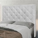 Ver imagem 4 de Cabeceira Cama Box Queen 160 Cm Tania Linho S04 - D'Rossi Cor Grigio