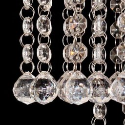 Lustre de Acrílico Malaga Ø25cm para 3 Lâmpadas Dicroicas / MR16 Soquete GU10 - MALAGA-25 - 2