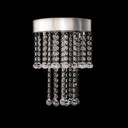 Lustre de Acrílico Malaga Ø25cm para 3 Lâmpadas Dicroicas / MR16 Soquete GU10 - MALAGA-25 - 1