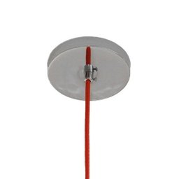 Luminária Pendente para Cabeceira de Cama, Sala de Jantar e Estar Iglu Cromada para 1 Lâmpada E- - 3