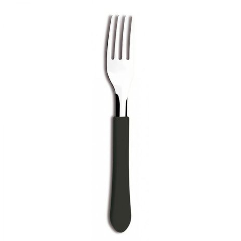 Kit 24 Garfo de Mesa Tramontina Leme Inox Preto